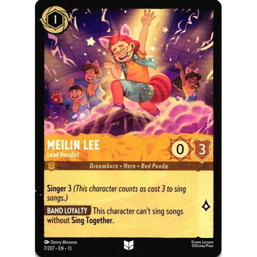 Meilin Lee - Lead Vocalist #7 Lorcana Attack of the Vine